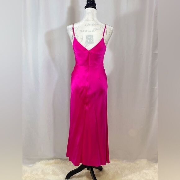 Cinq A Sept Kalena Silk Embellished Midi Dress size 2 - Picture 10 of 15